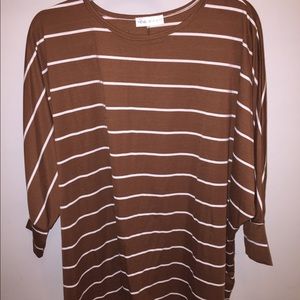 Boutique Tickled Teal XL shirt